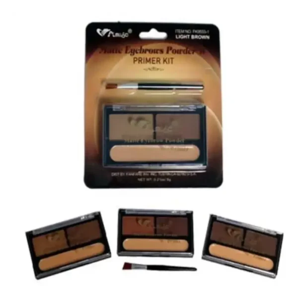 SOMBRAS PARA CEJAS PRO DARK BROW AMUSE FK9555-3